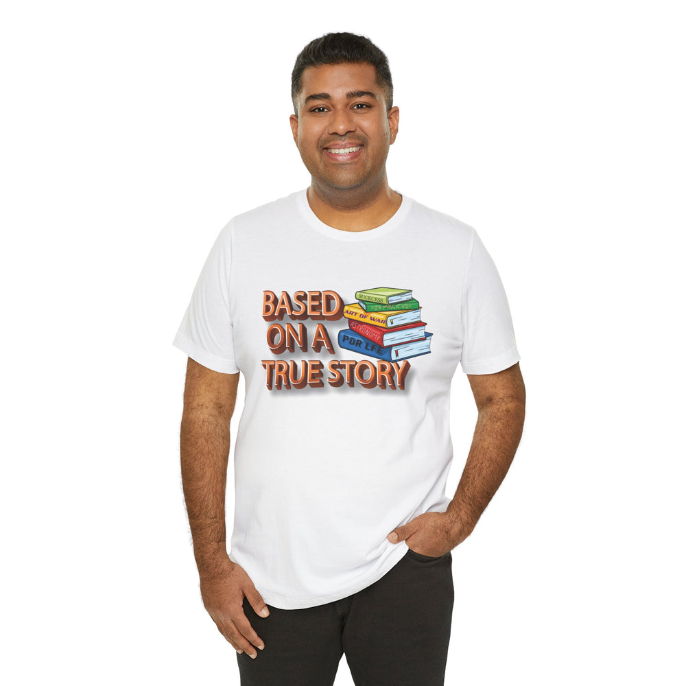 TRU STORY HIP HOP Short Sleeve Tee - PDR LFE White / XS PDR LFE