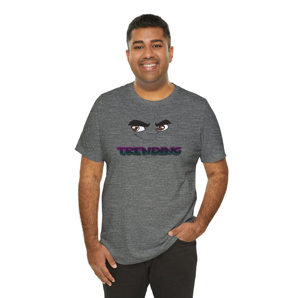 TRENDING (LITE) HIP HOP Short Sleeve Tee - PDR LFE Deep Heather / XS PDR LFE