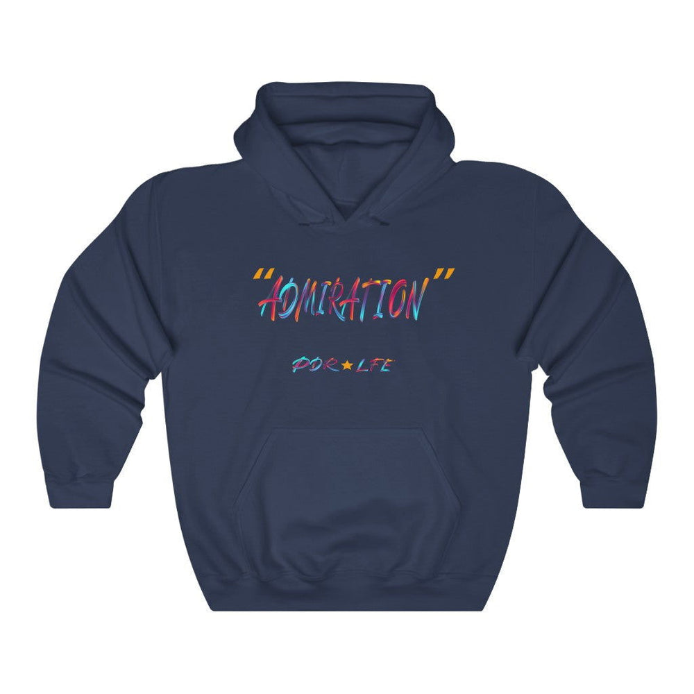 ADMIRATION "LOVE THE HATE SERIES" Unisex Heavy Blend™ Hooded Sweatshirt - PDR LFE Navy / S PDR LFE