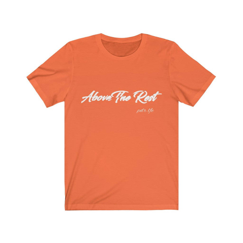 A CUT ABOVE THE REST PDR LFE Unisex Jersey Short Sleeve Tee - PDR LFE Orange / S PDR LFE