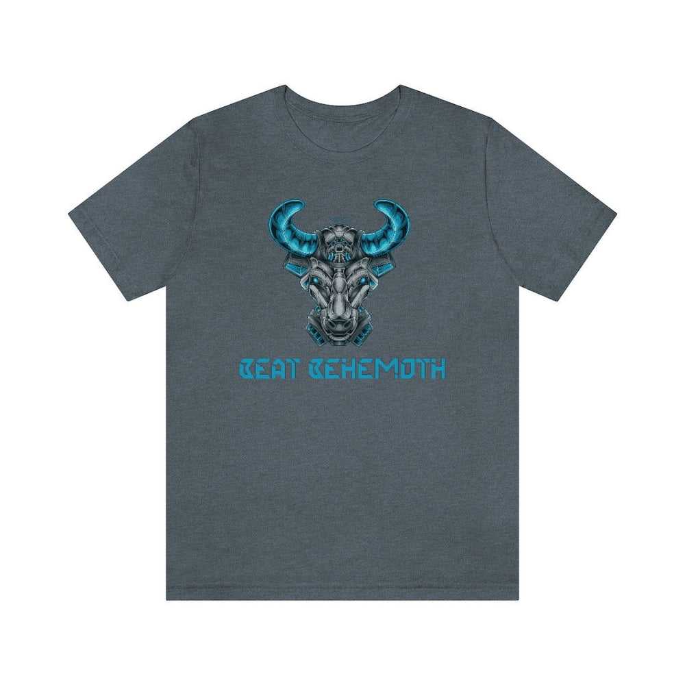 BEAT BEHEMOTH MENS HIP HOP TSHIRT - PDR LFE Heather Slate / XS PDR LFE