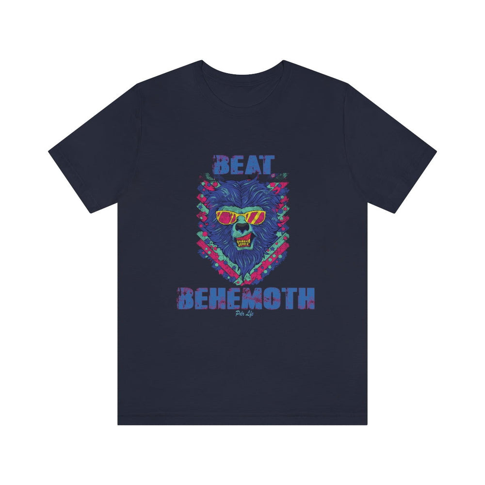 BEAT BEHEMOTH WOLF GANG MENS HIP HOP TSHIRT - PDR LFE Navy / XS PDR LFE