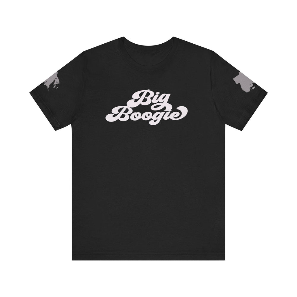 BIG BOOGIE WHT HIP HOP Short Sleeve Tee - PDR LFE Black / XS PDR LFE