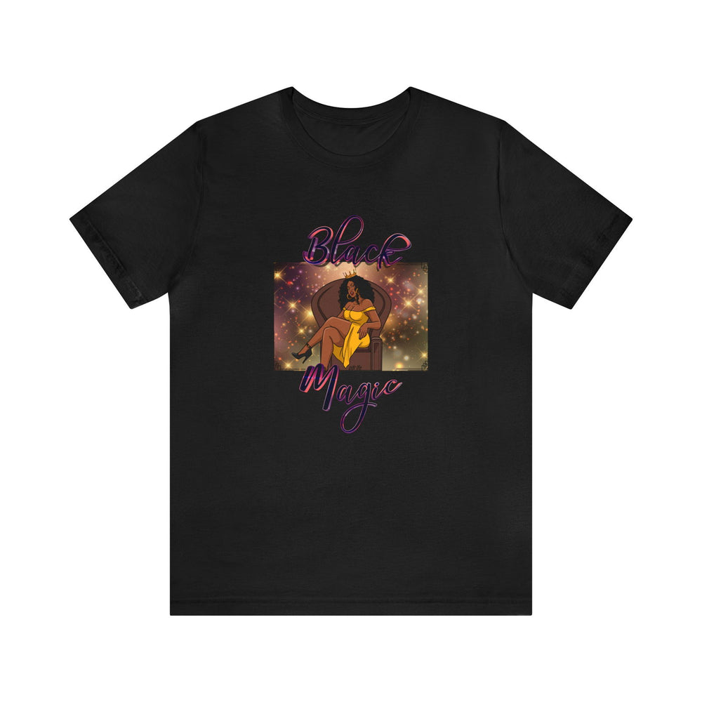 BLACK MAGIC Hip Hop Short Sleeve Tee - PDR LFE Black / S PDR LFE