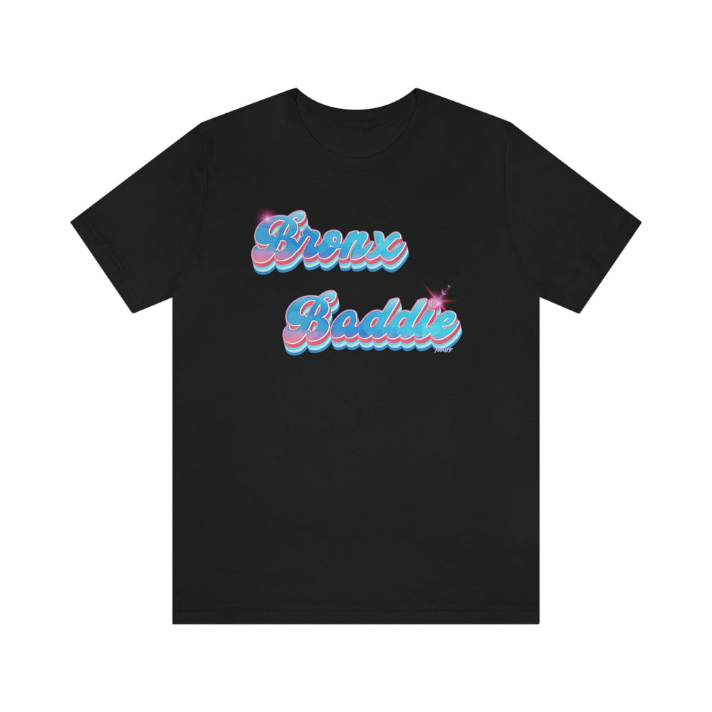 BRONX BADDIE GLOW HIP HOP FEMALE Short Sleeve Tee - PDR LFE Black / XS PDR LFE
