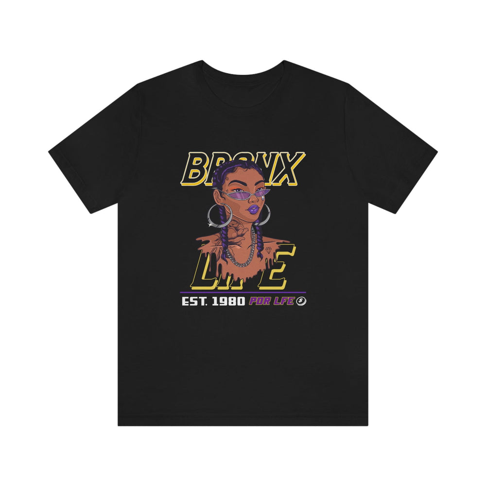 BRONX LIFE FEMALE HIP HOP Short Sleeve Tee - PDR LFE Black / S PDR LFE