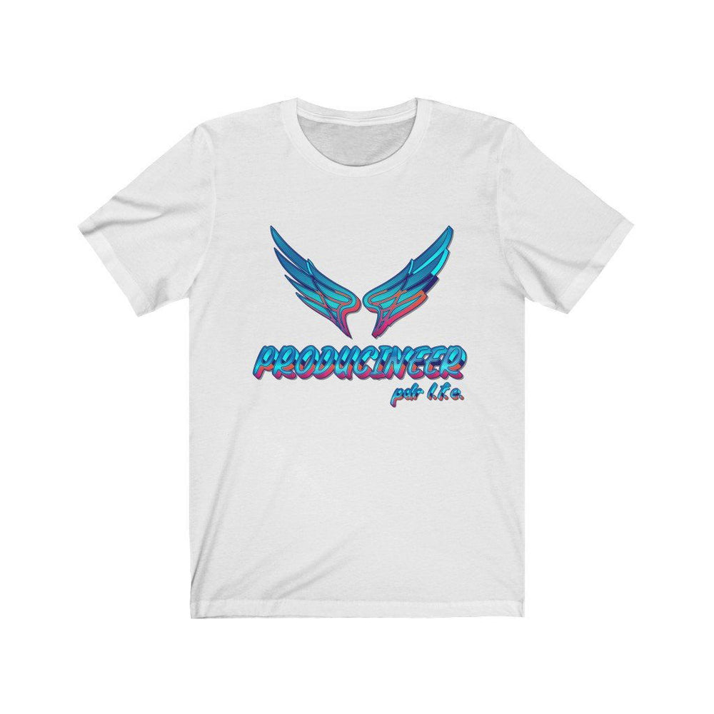 CAPTAIN PRODUCINEER Unisex Jersey Short Sleeve Tee - PDR LFE White / S PDR LFE