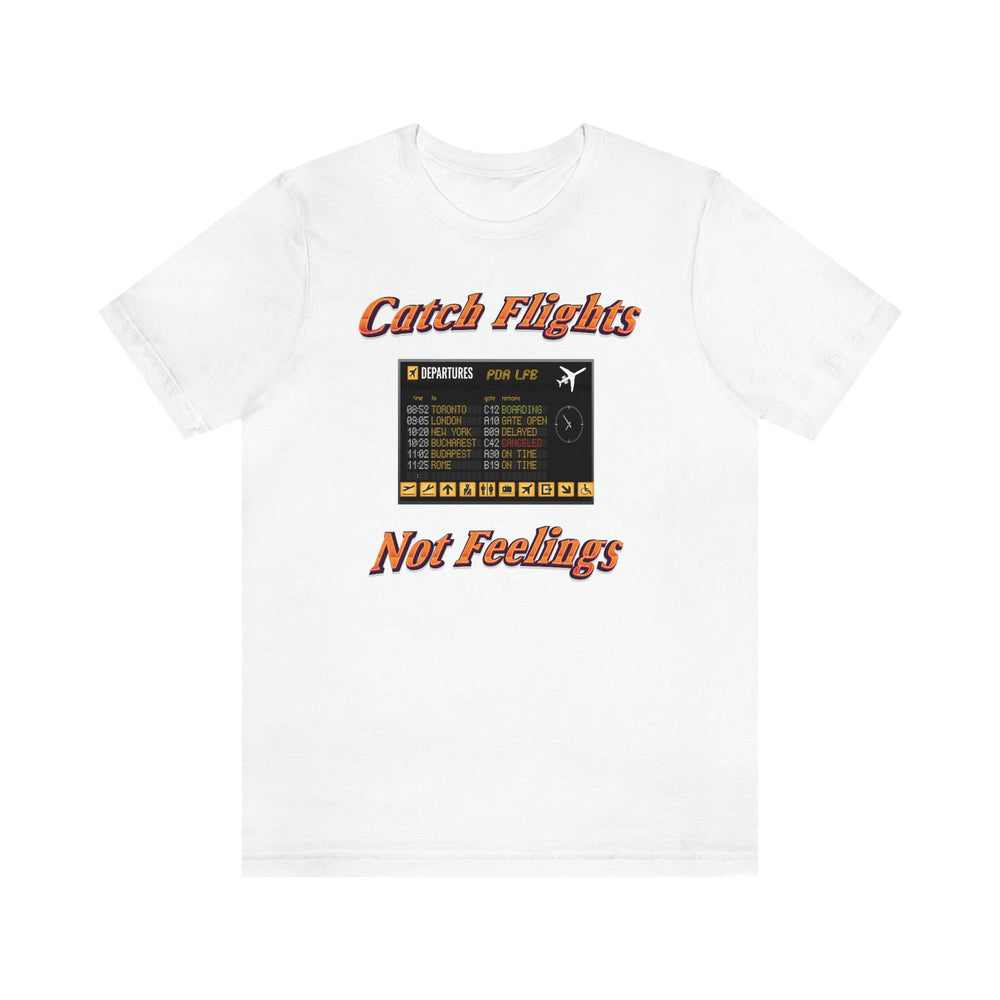 CATCH FLIGHTS HIP HOP Short Sleeve Tee - PDR LFE White / XS PDR LFE