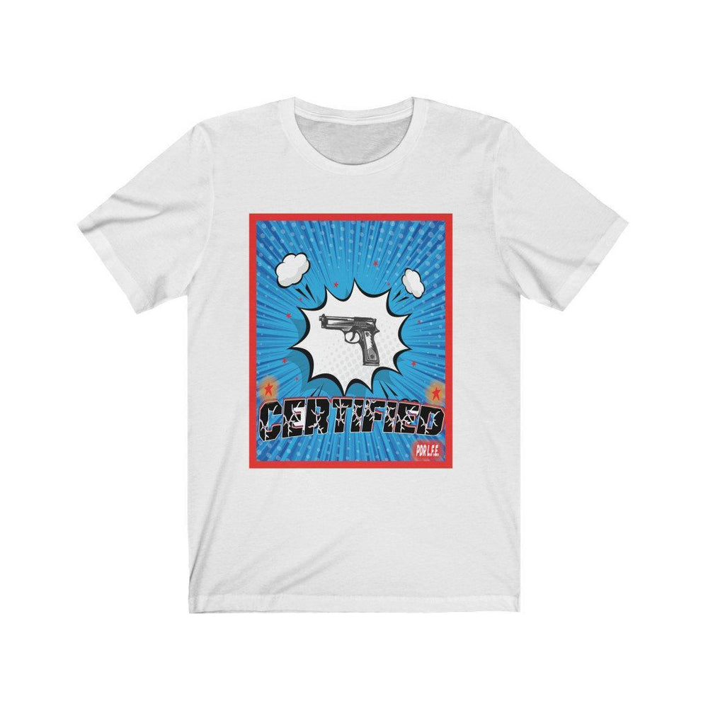 CERTIFIED SHOOTA Unisex Jersey Short Sleeve Tee - PDR LFE White / S PDR LFE