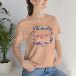 CONTENT CREATOR FEMALE HIP HOP Short Sleeve Tee - PDR LFE Heather Peach / XS PDR LFE