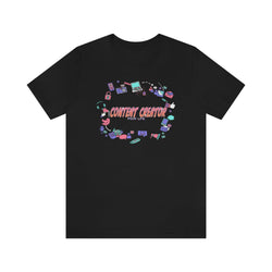 CONTENT CREATOR FEMALE HIP HOP Short Sleeve Tee - PDR LFE Black / XS PDR LFE