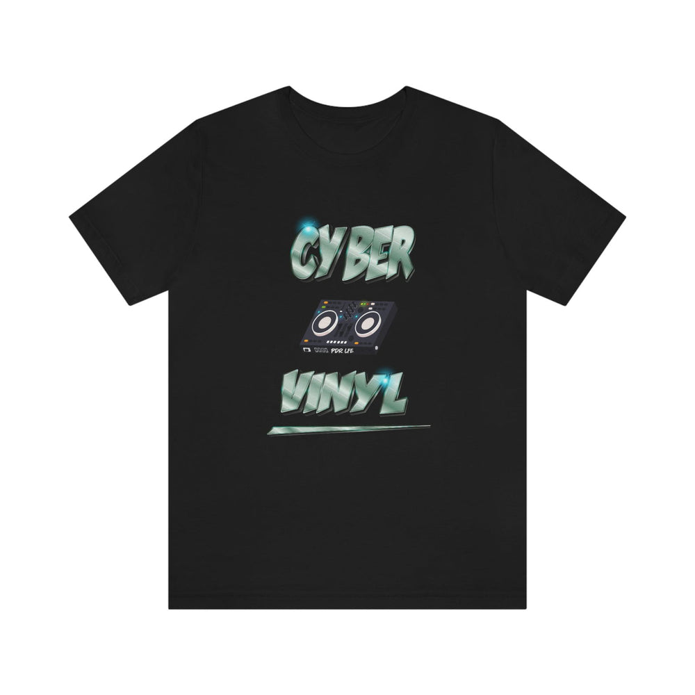 CYBER VINYL HIP HOP Short Sleeve Tee - PDR LFE Black / XS PDR LFE