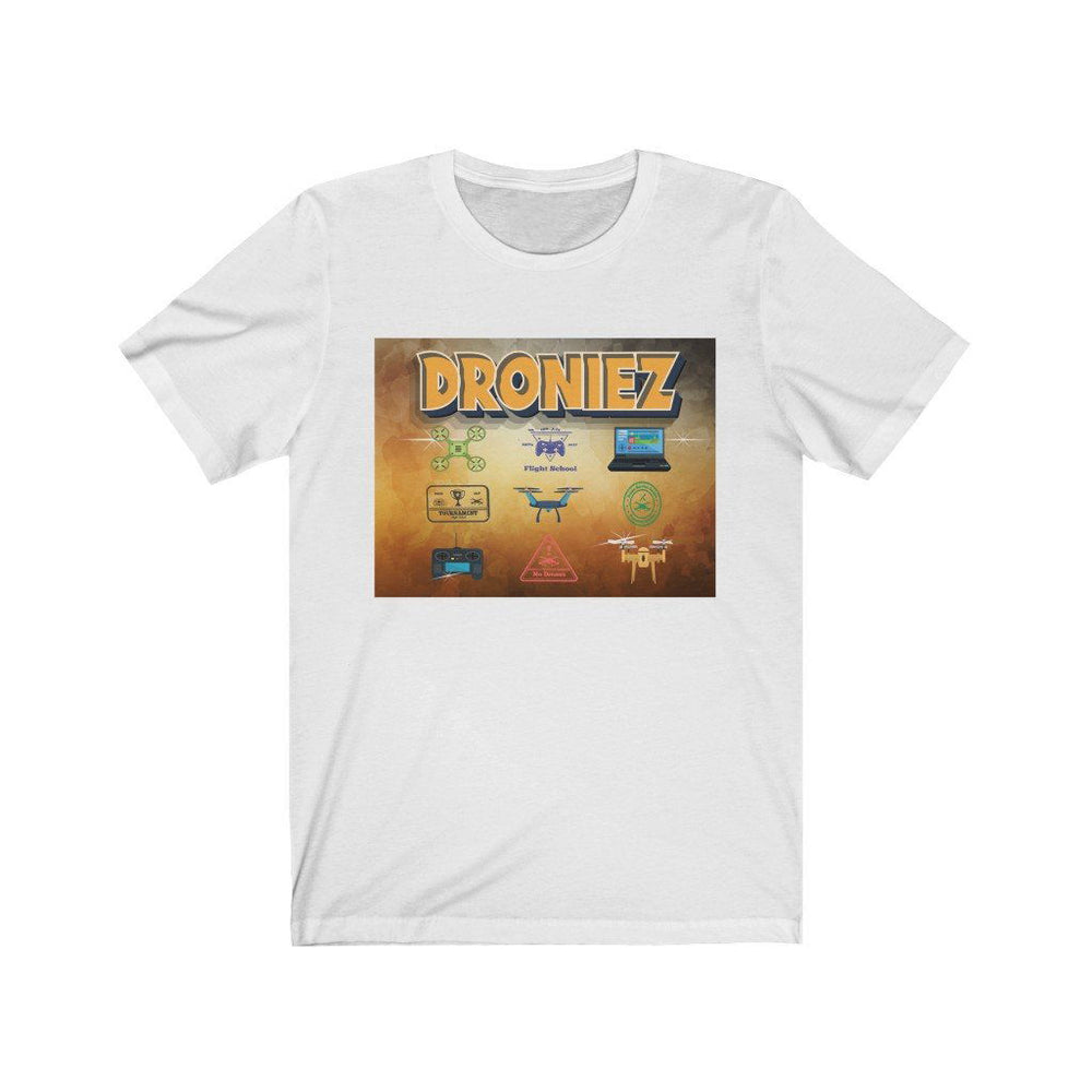 DRONIEZ PDR LFE Unisex Jersey Short Sleeve Tee - PDR LFE White / S PDR LFE