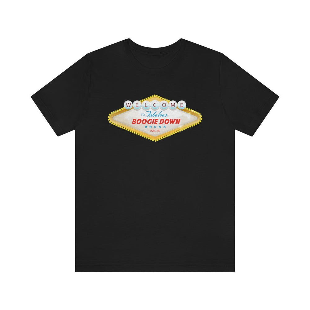FABULOUS BOOGIE DOWN BRONX UNISEX HIP HOP TSHIRT - PDR LFE Black / XS PDR LFE