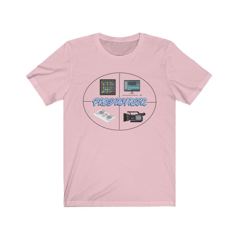 FEMALE PRODUCINEER Unisex Jersey Short Sleeve Tee - PDR LFE Pink / S PDR LFE