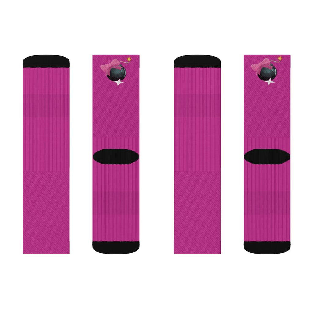 IM DA BOMB HIP HOP Socks - PDR LFE M PDR LFE