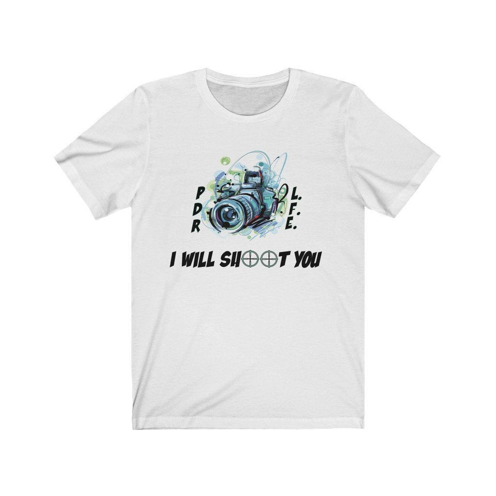 HANDS UP CAMERA MAN Unisex Jersey Short Sleeve Tee - PDR LFE White / S PDR LFE