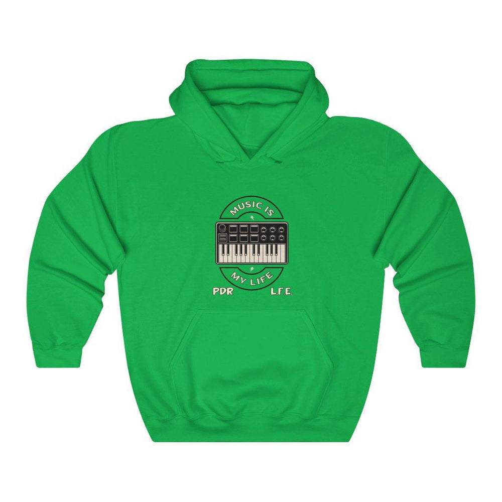 KEYBOARD LIFE Unisex Heavy Blend™ Hooded Sweatshirt - PDR LFE Irish Green / S PDR LFE