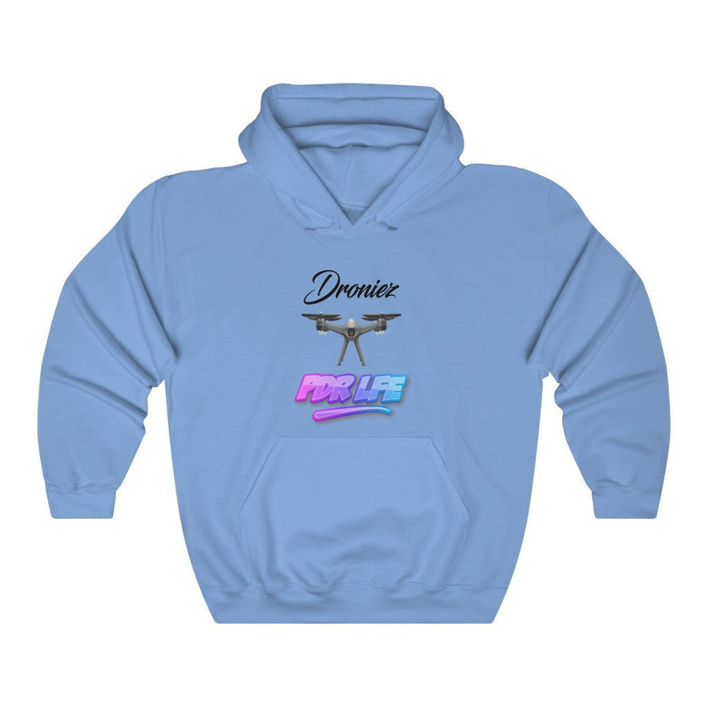 LITTY PDR LFE DRONIEZ GLO Unisex Heavy Blend™ Hooded Sweatshirt - PDR LFE Carolina Blue / L PDR LFE