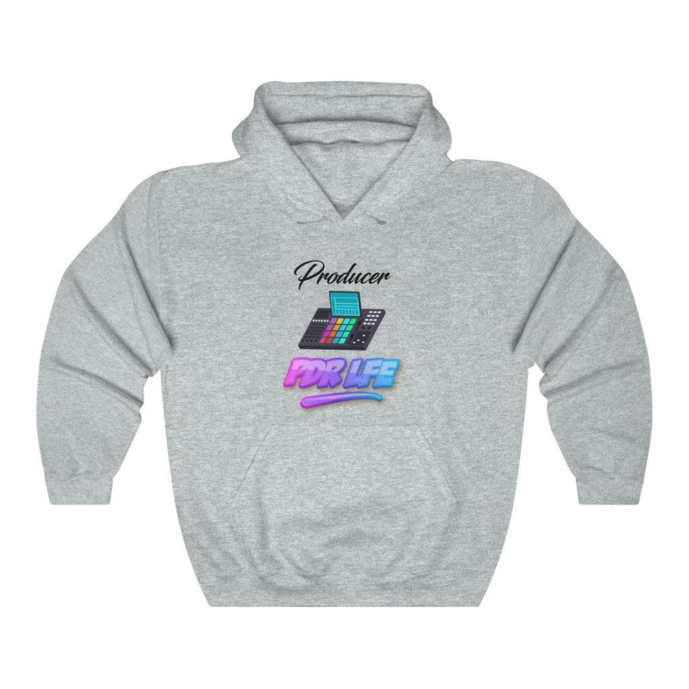 LITTY PDR LFE PRODUCER GLO Unisex Heavy Blend™ Hooded Sweatshirt - PDR LFE Ash / S PDR LFE