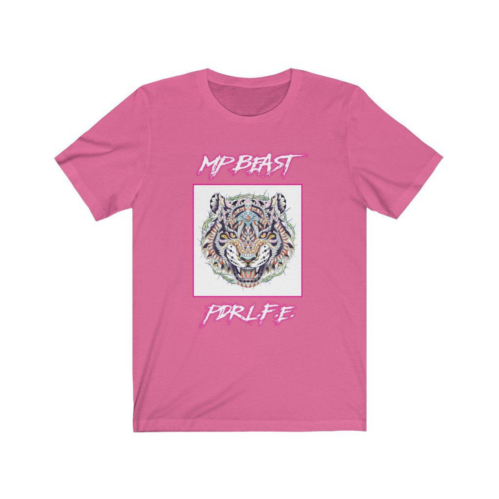 MP BEAST Unisex Jersey Short Sleeve Tee - PDR LFE Pink / S PDR LFE