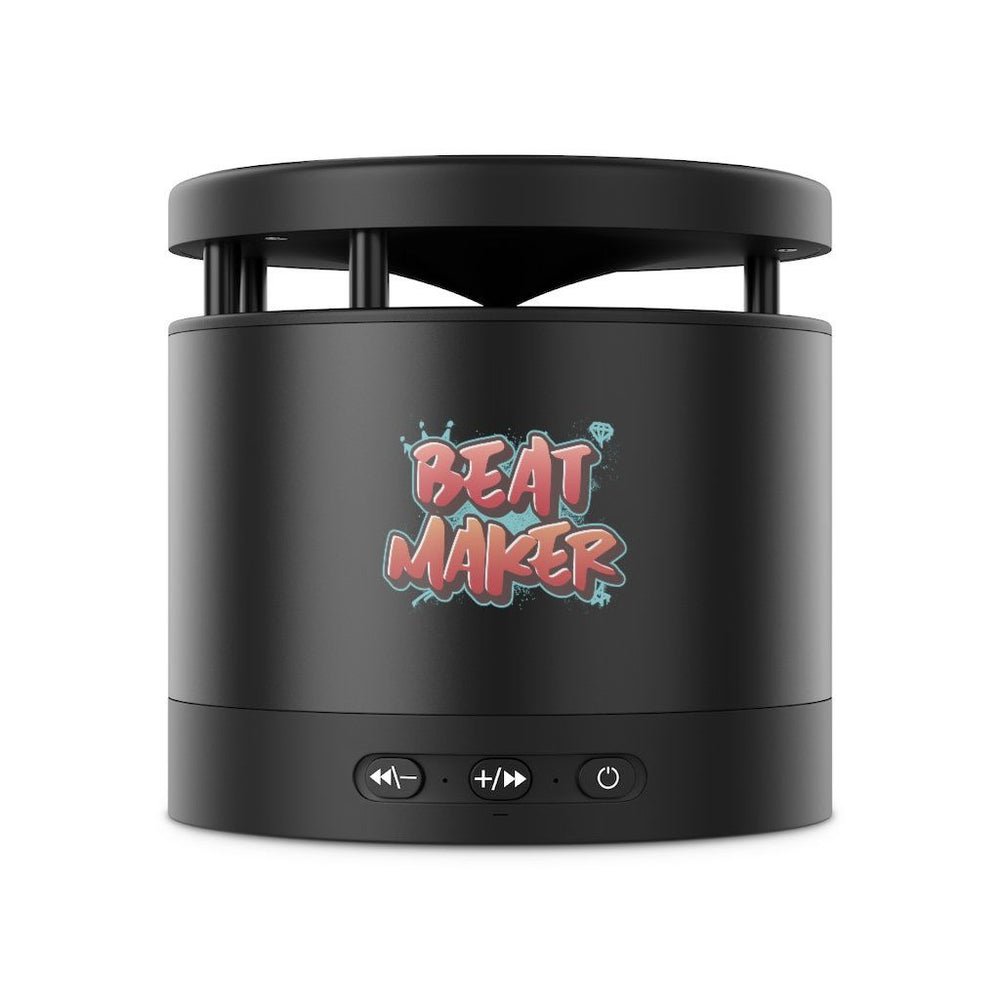 Metal Bluetooth Speaker and Wireless Charging Pad - PDR LFE Black / One Size PDR LFE