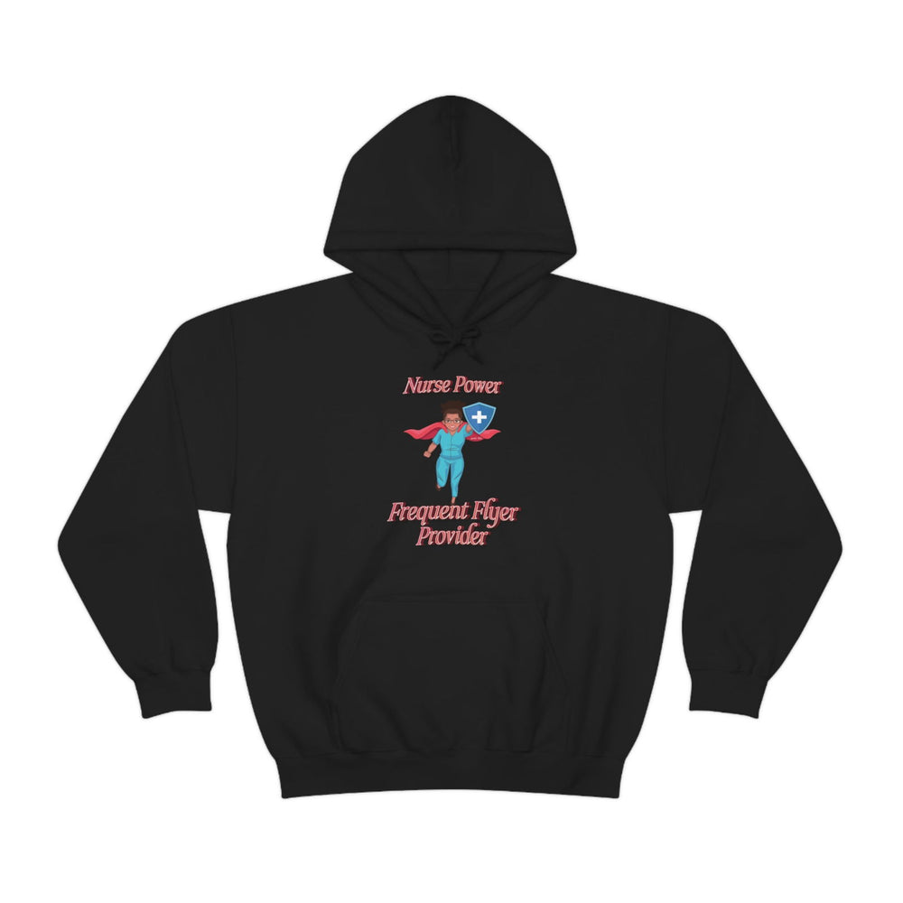 NURSE POWER Heavy Blend™ Hooded Sweatshirt - PDR LFE Black / S PDR LFE