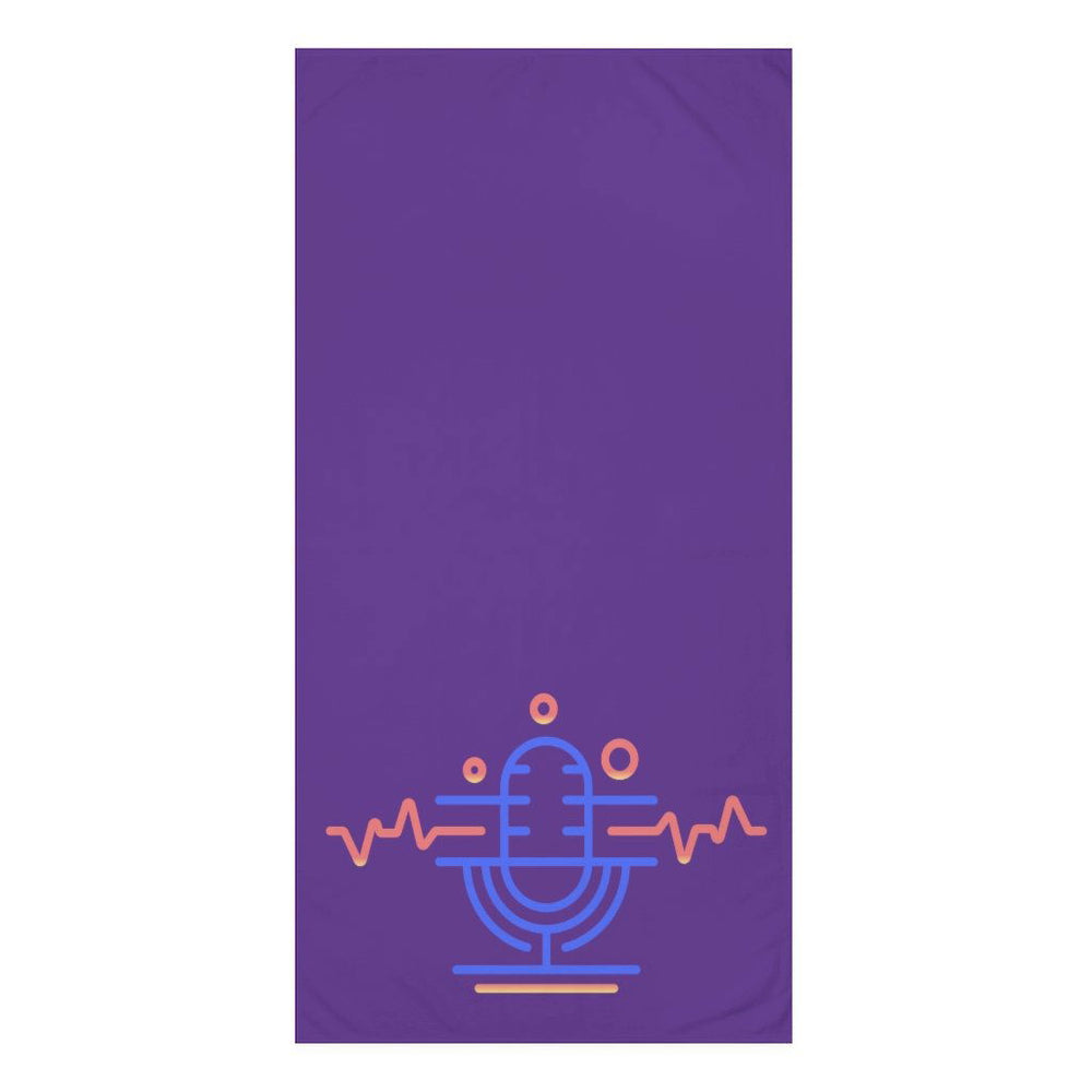 PDR L.F.E. LOGO Hip Hop Premium Towel - PDR LFE White / 30" × 60" PDR LFE