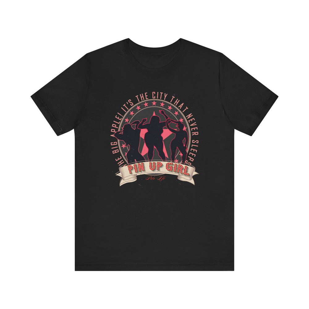 PYN UP FEMALE HIP HOP Short Sleeve Tee - PDR LFE Black / XS PDR LFE