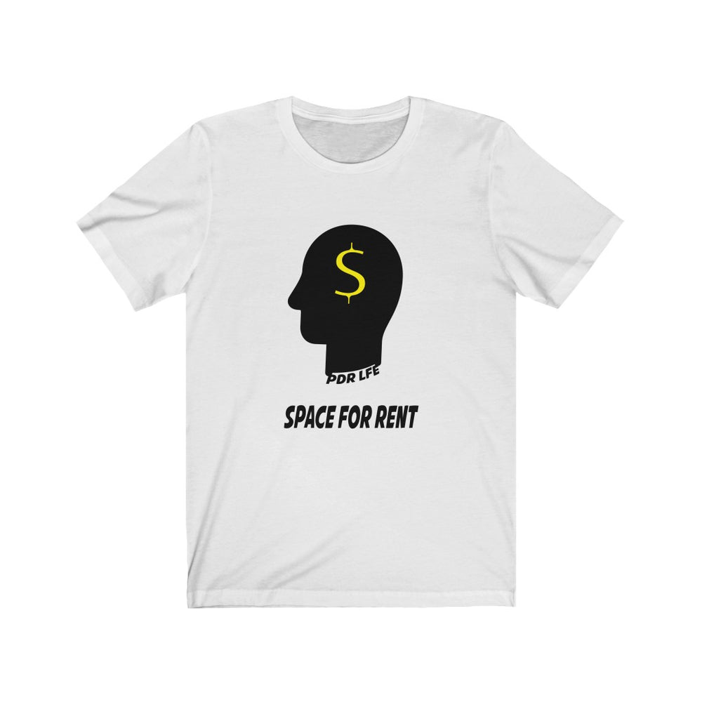 SPACE FOR RENT PDR LFE Unisex Jersey Short Sleeve Tee - PDR LFE White / S PDR LFE