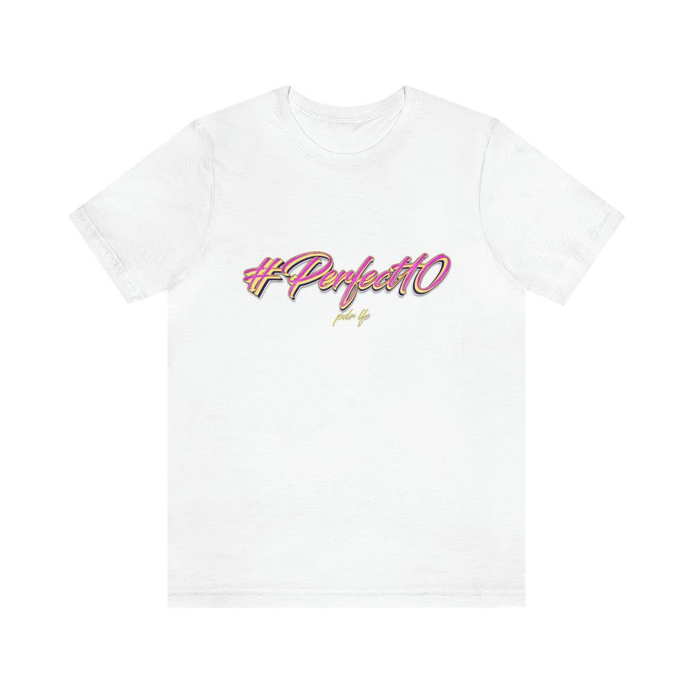 PERFECT 10 PINK LEMONADE Short Sleeve Tee - PDR LFE White / XS PDR LFE