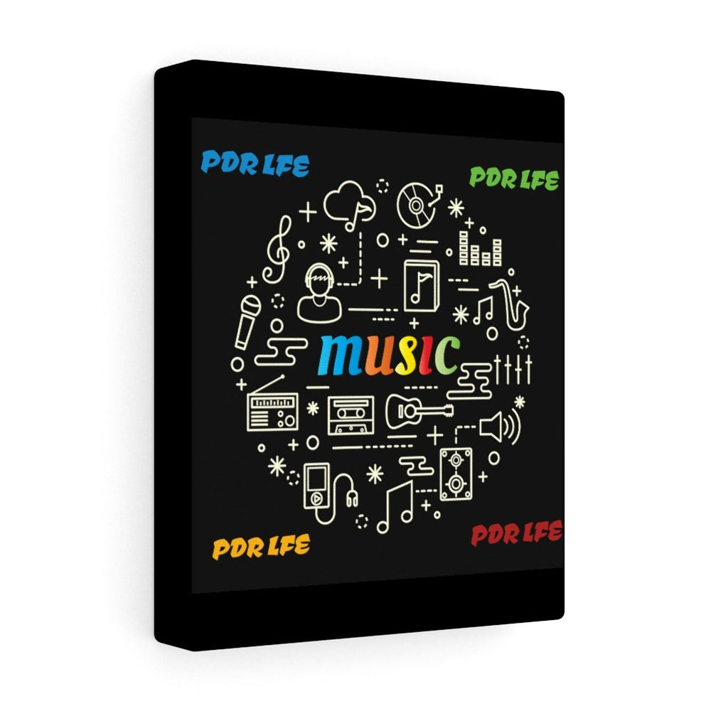 PDR LFE MUSIC VOID Stretched Canvas Painting - PDR LFE 8″ × 10″ / 1.5" PDR LFE