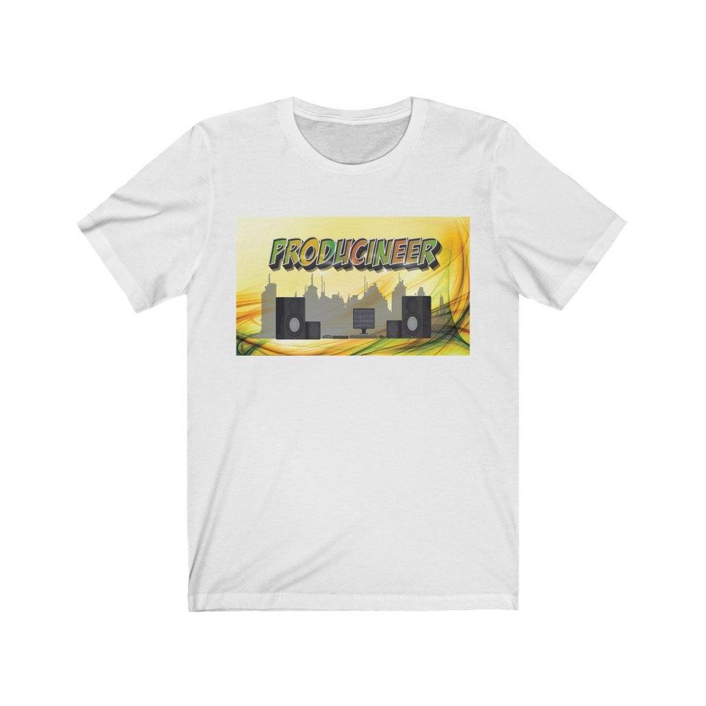 PRODUCINEER CITY Unisex Jersey Short Sleeve Tee - PDR LFE White / S PDR LFE
