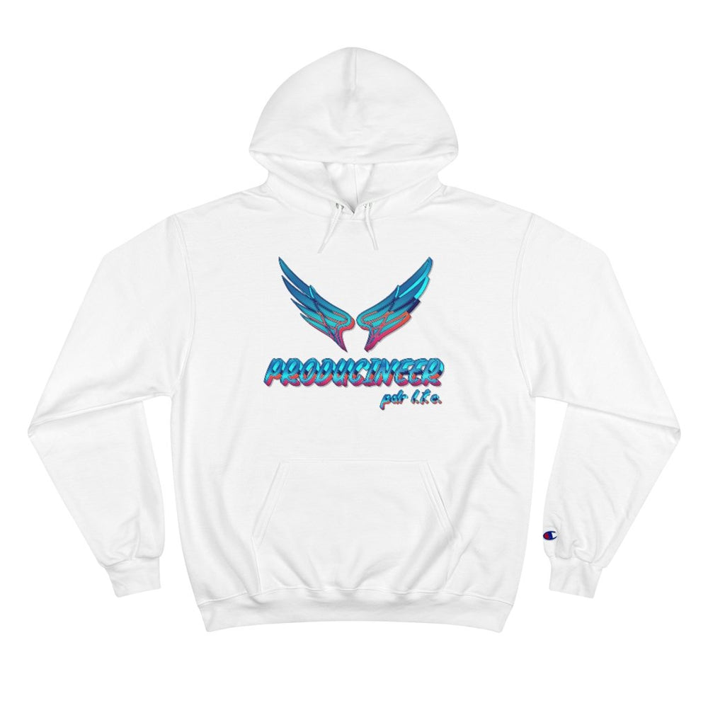 PRODUCINEER AERONAUT Champion Hoodie - PDR LFE White / S PDR LFE
