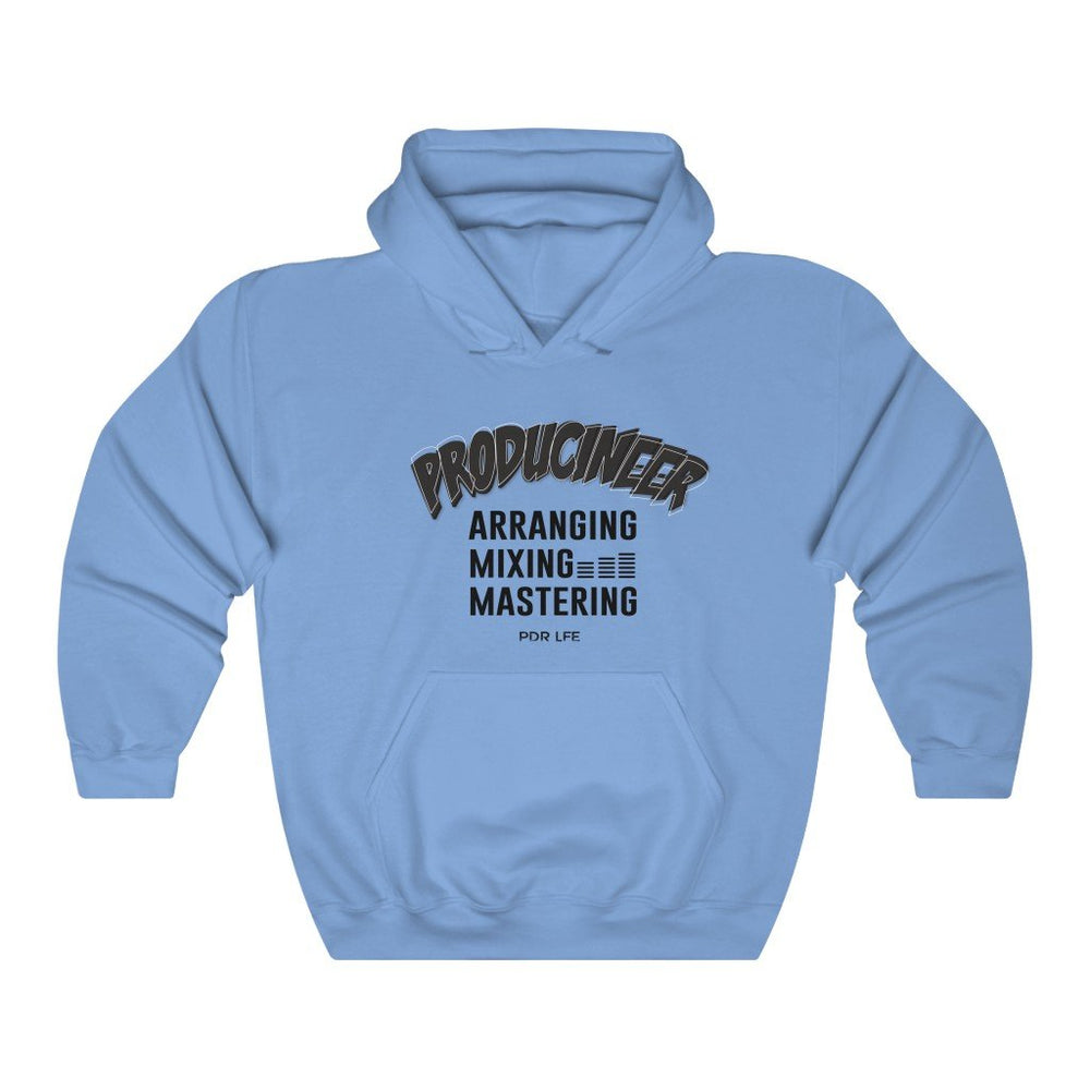 PRODUCINEER TOO MIXIE Unisex Heavy Blend™ Hooded Sweatshirt - PDR LFE Carolina Blue / S PDR LFE