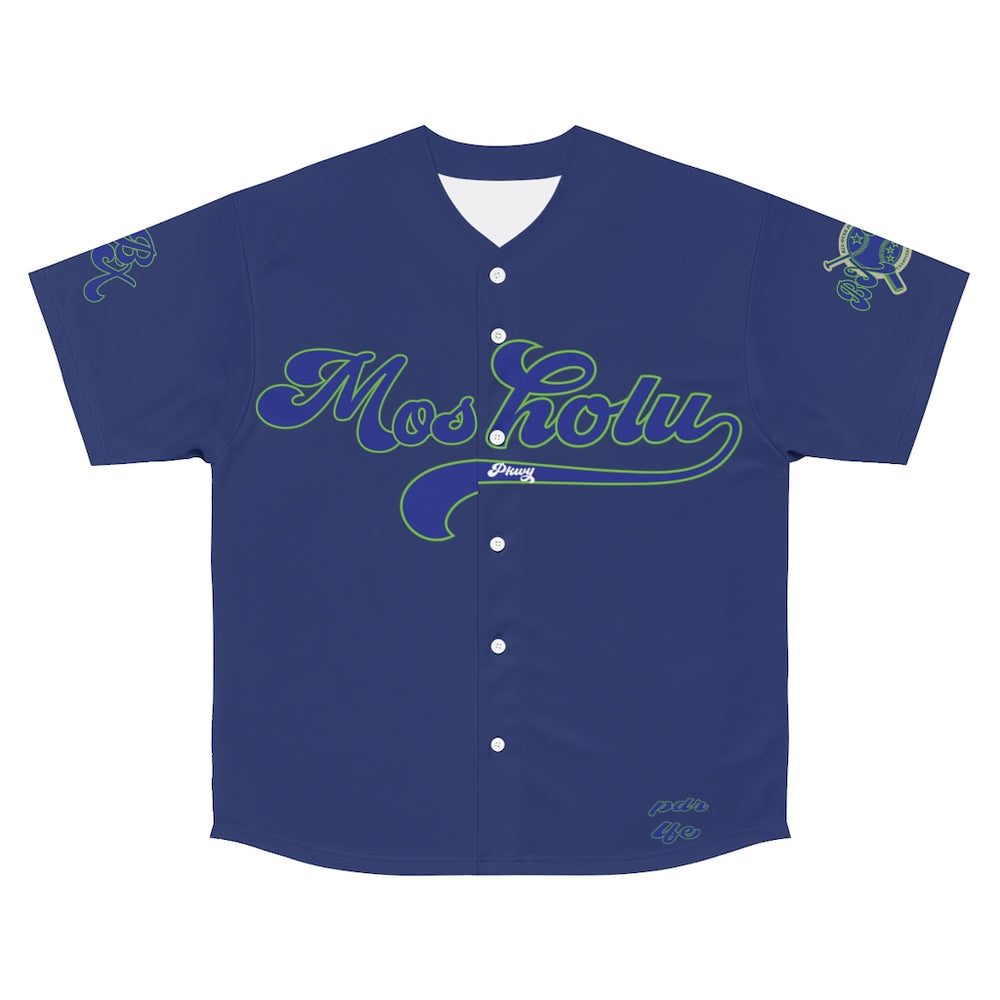 PDR LFE MOSHOLU PARKWAY Men's Baseball Jersey - PDR LFE M / Automatically matched to design color PDR LFE