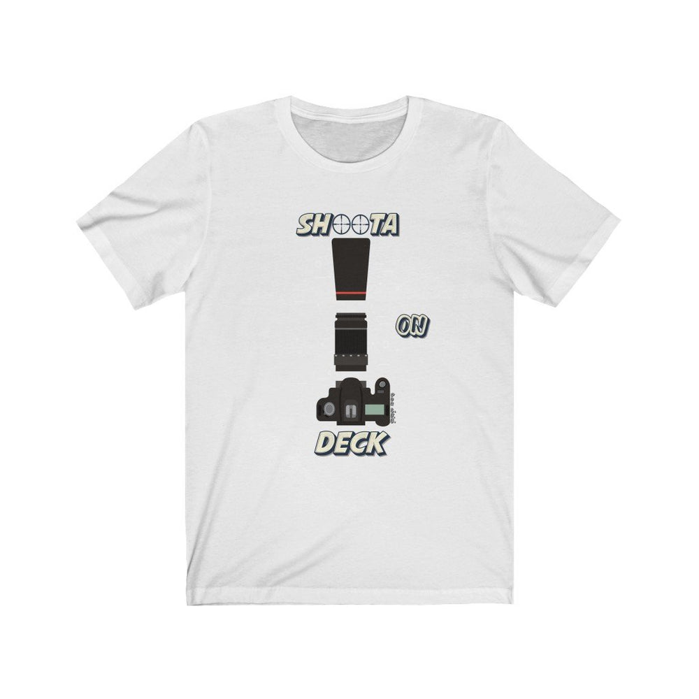 SHOOTER ON DECK Unisex Jersey Short Sleeve Tee - PDR LFE White / S PDR LFE