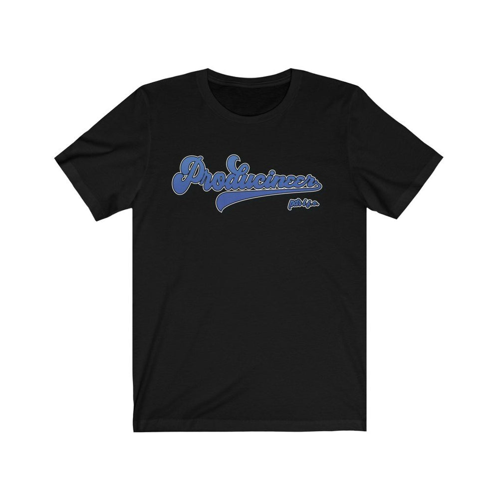 PRODUCINEER BLUE DEVIL Unisex Jersey Short Sleeve Tee - PDR LFE Black / S PDR LFE