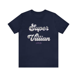 SUPER VILLAIN CHROME HIP HOP Short Sleeve Tee - PDR LFE Navy / S PDR LFE