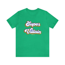 SUPER VILLAIN BLUE HIP HOP Short Sleeve Tee - PDR LFE Heather Kelly / S PDR LFE