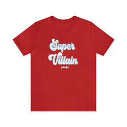 SUPER VILLAIN COSMIC HIP HOP Short Sleeve Tee - PDR LFE Red / S PDR LFE