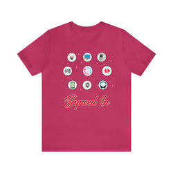 SYNCED IN Hip Hop Short Sleeve Tee - PDR LFE Berry / S PDR LFE