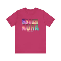 BIG AURA HIP HOP Short Sleeve Tee - PDR LFE Berry / XS PDR LFE