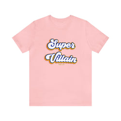 SUPER VILLAIN BLUE HIP HOP Short Sleeve Tee - PDR LFE Pink / S PDR LFE