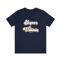 SUPER VILLAIN BLUE HIP HOP Short Sleeve Tee - PDR LFE Navy / S PDR LFE