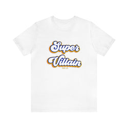 SUPER VILLAIN BLUE HIP HOP Short Sleeve Tee - PDR LFE White / S PDR LFE
