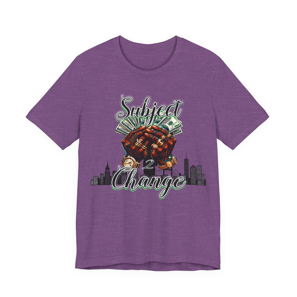SUBJECT 2 CHANGE BRN/BLK BRM HIP HOP TSHIRT
