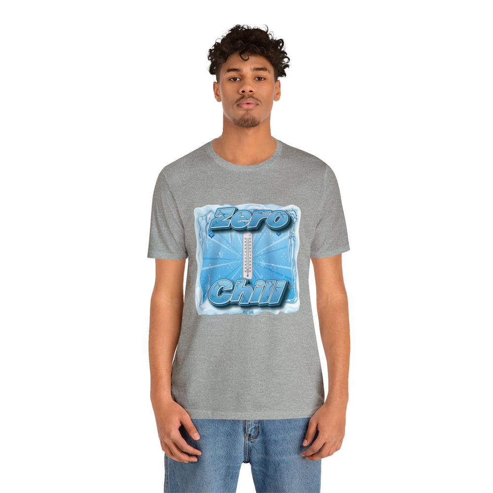 ZERO CHILL Hip Hop Short Sleeve Tee - PDR L.F.E. 