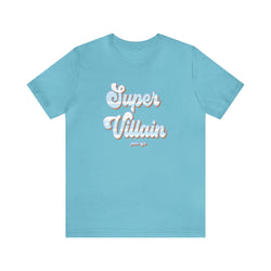 SUPER VILLAIN COSMIC HIP HOP Short Sleeve Tee - PDR LFE Turquoise / S PDR LFE
