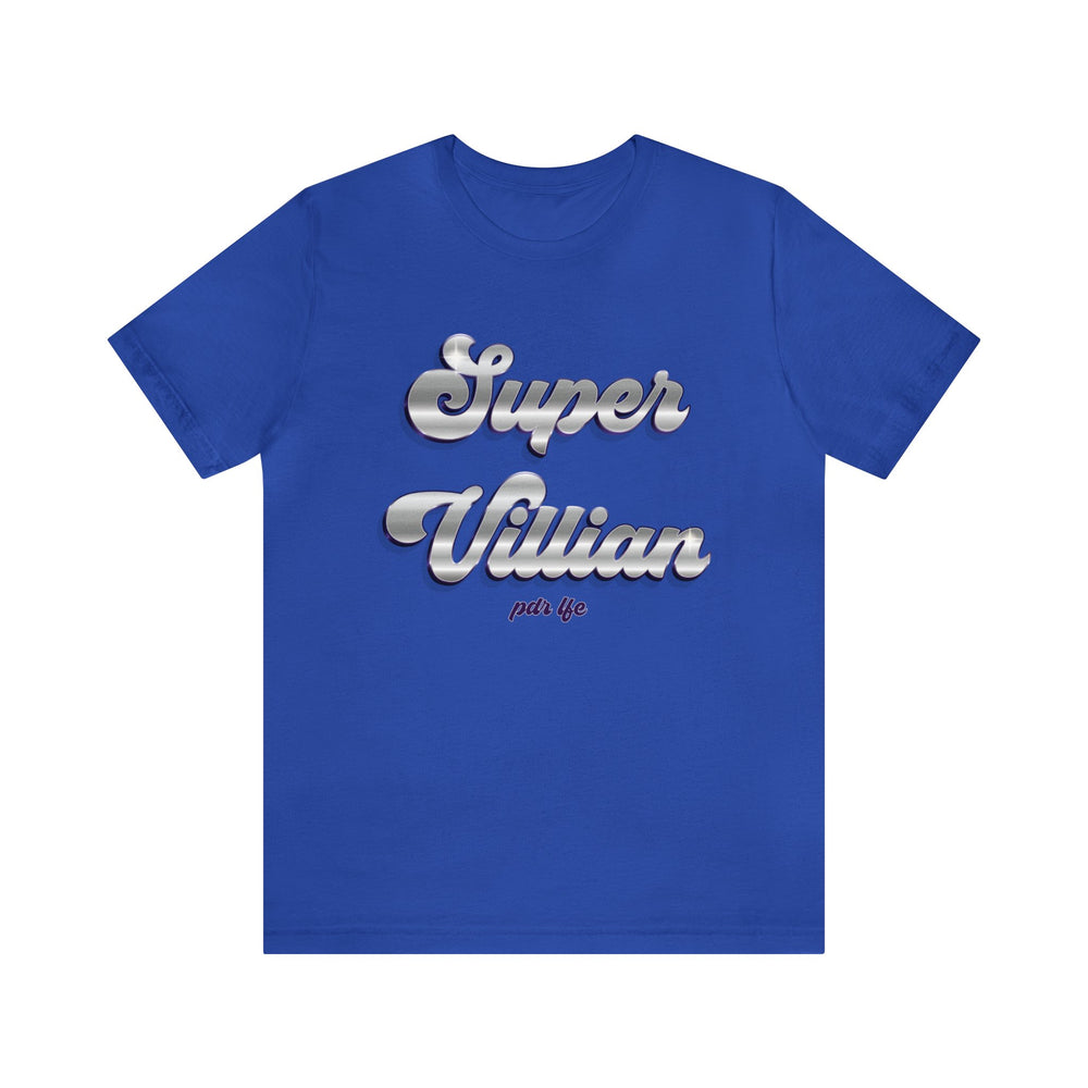 SUPER VILLAIN CHROME HIP HOP Short Sleeve Tee - PDR L.F.E. 